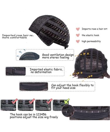 Short Brown Pixie Wig for White Women - Synthetic Layered Cosplay Hair in Brown mixed Blonde - Buy Online on GoSupps.com