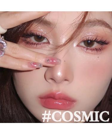 Shimmer Glitter Eyeshadow Palette - High Pigmented Sparkling Eye Shadows with Bling Korean Foil - COSMIC - Buy Online on GoSupps.com