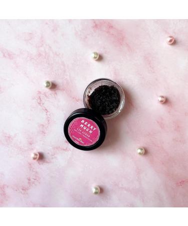 Lip Scrub for Lightening & Brightening - Exfoliates Dark Lips 100% Natural 8g | Berry Much - Buy Online on GoSupps.com