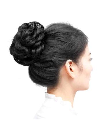 Create Idea 2-Piece Black Hair Ties for Updos Curly & Messy Hair Perfect for Weddings Parties & Evening Events - Buy Online on GoSupps.com