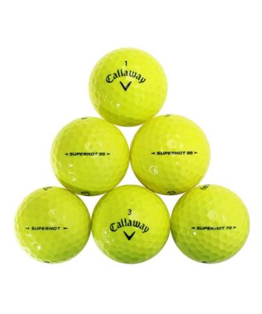 Yellow Premium Golf Ball Mix - Great Brands & Styles! 50 Near Mint Quality Used Yellow Golf Balls (AAAA Yellow Pro Styles Mix) (50PK-PLYL-2)
