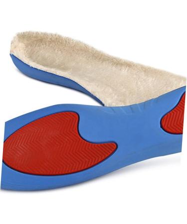 FRCOLOR Absorption Insoles - Fleece Plantar Inserts for Warmth & Comfort - 2 Pairs of Cushioned Insoles for Sports & Daily Wear - Buy Online on GoSupps.com