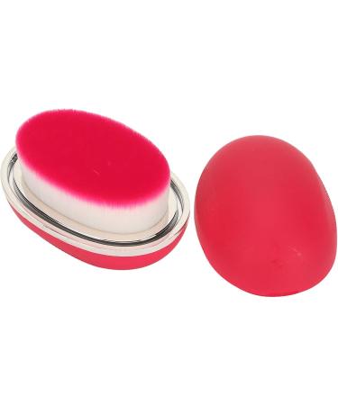 Verdant Touch Flat Top Makeup Brush Flat Top Makeup Brush Single Blending Cosmetic Tool for Face Washing Goose Egg Shaped Clean Pores 15 cm Length - Buy Online on GoSupps.com