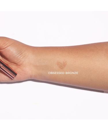 Makeup Revolution Lustre Wand Shadow Stick - Obsessed Bronze | Ultra-Pigmented Metallic Eyeshadow | Seamless Glide & Buildable Formula | International Shipping Available - Buy Online on GoSupps.com