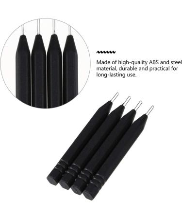 KOMBIUDA 4pcs Hearing Aids Earwax Remover Cleaning Rod Set Lightweight Steel Needle Tools for Earmold Cleaning for Maintaining Hearing Aids and Removing Earwax - Buy Online on GoSupps.com