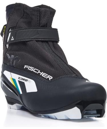 Fischer Unisex XC Comfort Pro Black Yellow Cross Country Ski Boot 40 - Ideal for All International Ski Adventures - Buy Online on GoSupps.com