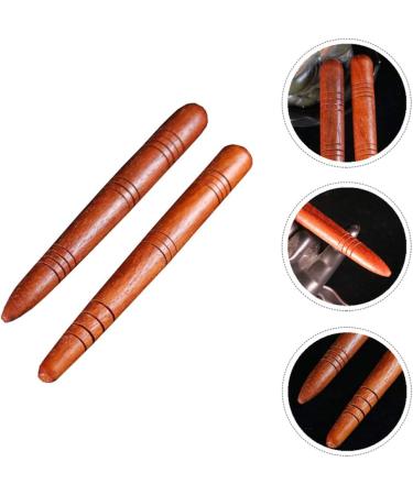 Milists 4-Part Thai Massage Sticks | Wooden Reflex Zone Tools for Hand Face & Body Relaxation | Travel & Home Massage Device - Buy Online on GoSupps.com