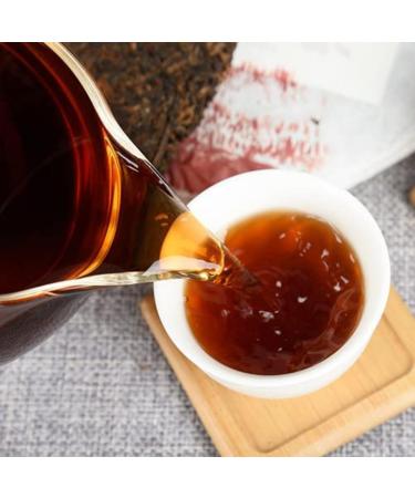 HQZM Jingmai Old Tree Ripened Puer Ripe Tea 357g A Choice For Smooth Sticky And Smooth Taste - Buy Online on GoSupps.com