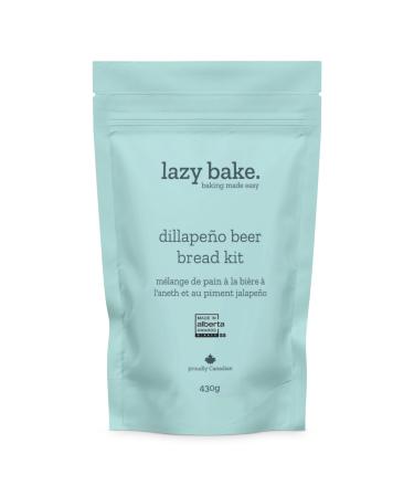 Lazy Bake Dillape o Beer Bread Mix. Easy to Make Vegan Baking Mix with the Great Taste of Dill Weed and Dried Jalapenos. Make Delicious Fresh Baked Bread at Home. Made in Canada. 430g (Pack of 1) Dillapeno Beer Bread