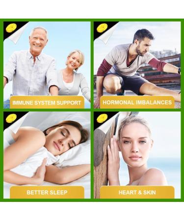 (2-Pack) High Potency Hemp Oil Capsules - 180 Veggie Softgels - 60,000 Maximum Strength, Immune System Support, Focus Calm, Relaxation, Mood, Pure Extract, Organic, Vegan, Non-GMO - Buy Online on GoSupps.com