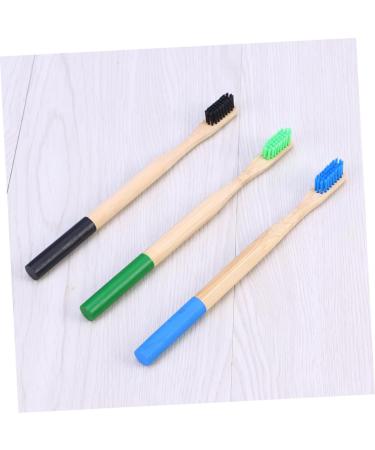 Soft Bristle Wooden Toothbrushes for Kids & Adults | Charcoal Toothbrushes for Healthy Smiles - Buy Online on GoSupps.com