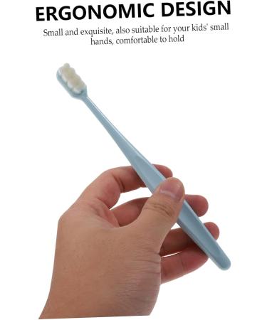 4-Piece Soft Toothbrush Set for Kids | Manual Massage Devices | Silk Soft Fur & ABS Handle | Travel-Friendly Children's Oral Care - Buy Online on GoSupps.com