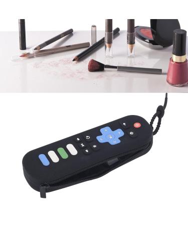 Soft Silicone Baby Bite Bag with Strap - Dustproof & Remote Controlled Multi-Functional Storage for Rings Pens & Brushes - Black - Buy Online on GoSupps.com