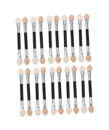 DOITOOL 40 Pcs Latex Eye Shadow Stick Eyeshadow Make up for Face Sponge Eye Shadow Set 7.5cmx2pcs Assorted Colorx2pcs