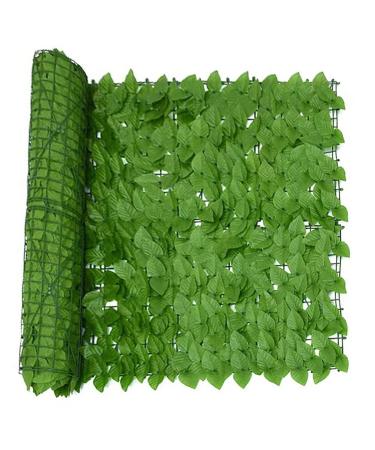 Artificial Ivy Privacy Fence Screen Artificial Hedge Fence Green Leaf Screen Plant Wall Decorative Backdrop for Outdoor Indoor Garden Fence and Wedding 0408(Color: Size:200x500cm) ()