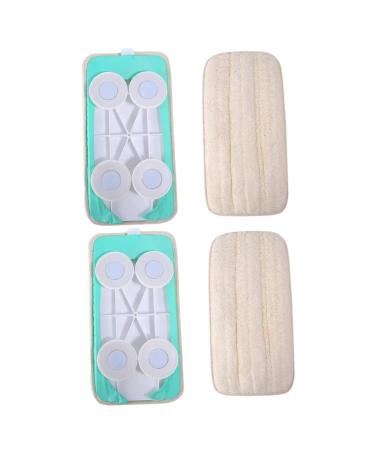 MAGICLULU 2 Sets Bath Scrub Bathing Backplane Wall Back Massage Mat Body Scrub Towel Shower Mat Back Scrub Mat Scrubber with Loofah Cover Bathing Back Scrubber Bathing Scrubber Bath Mat