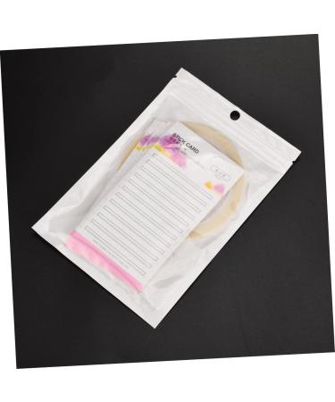 Balacoo 10pcs Eyelash Extension Plate - Eyelash Holder & Storage Cards for Volume Lash Fans - Hair Cutting Guide Tool - Portable Eyelash Glue Cards - Buy Online on GoSupps.com