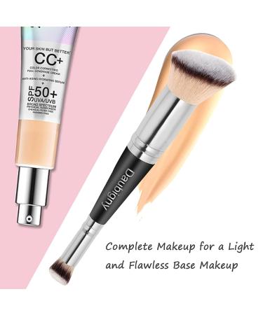 Daubigny Dual-Ended Angled Foundation & Concealer Makeup Brush - Buy Online on GoSupps.com