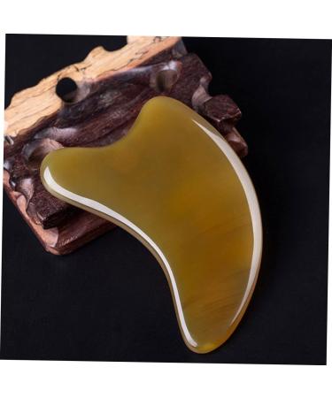 Minkissy Gua Sha Facial & Body Tool Set - Blue Stencil & Badge Holder - 2 Pieces for Deep Tissue Massage & Skincare - Buy Online on GoSupps.com
