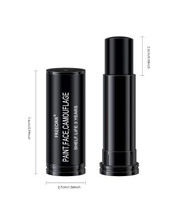 FREEORR 3 Pcs Eye Black Stick - Sports Eyeblack Stick for Baseball/Football - Black Face Paint for Halloween/Costume Parties - Buy Online on GoSupps.com