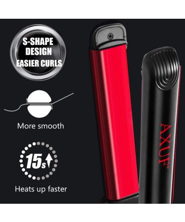 Buy 2 in 1 Hair Straightener & Curling Iron | Adjustable Temp Auto-Off Dual Voltage - Perfect for International Shipping - Buy Online on GoSupps.com