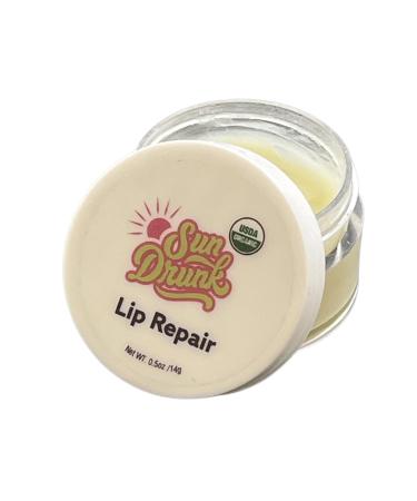 All Natural Lip Balm Hydrating - 0.5 oz Moisturizing Lip Repair for Dry Cracked Lips Chapped Lips Moisturizer for Women with Shea Butter Antioxidants & Plant-Based Oils Certified Organic Unscented