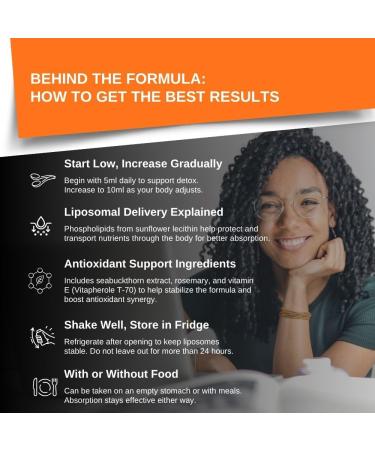 Intelligent Labs Liposomal Glutathione + Vitamin C Advanced Liquid Antioxidant Formula 500 mg Reduced L-Glutathione + 1000 mg Vitamin C per Serving 30 Servings Soy Free - Buy Online on GoSupps.com