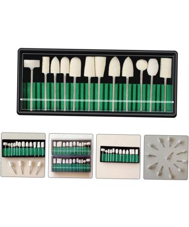 minkissy 1set Nail Polish Grit File Sanding Rings Electric Nail Filer Nail Kits Nail Art Polishing Heads Sand Nail Drill Head Diamond Drill Bit Nail File Bit Remover Wool Pedicure To Rotate - Buy Online on GoSupps.com
