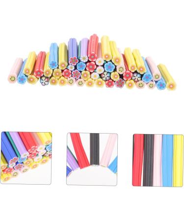 Housoutil 150 Pcs Nail Art Canes Sticks Material Nail Decorations for Nail Art Nail Art Manicure Canes Sticks Rod Jewelry Cane Diy Nail Art Mobile Phone Stick Stickers Claycanes Fruit mediumx3pcs As Shownx3pcs - Buy Online on GoSupps.com