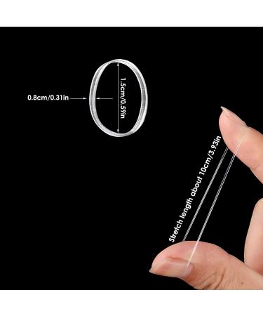Clear Elastic Hair Bands 2500PCS - Premium Mini Rubber Bands for Girls, Toddler, Kids, Baby - Wedding Hairstyle Tool - Buy Online on GoSupps.com