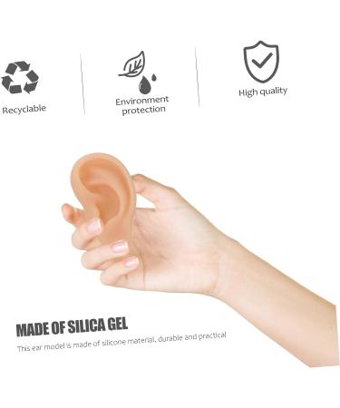 Healifty Silicone Human Ear Model - 3D Simulation Tool for Teaching and Care - Beige - Buy Online on GoSupps.com