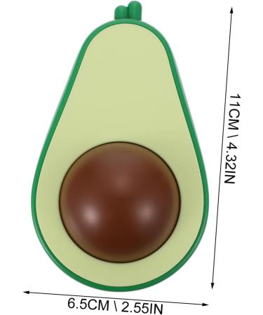 Plafope Avocado-Shaped Massage Ball | Body Roller & Handheld Massager for Ultimate Relaxation - International Shipping Available - Buy Online on GoSupps.com