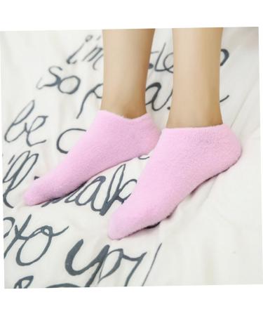 POPETPOP 1 Pair Gel Socks Cracked Foot Lotion Socks Moisture Socks Moisturizing Foot Cotton Oil Socks Dry Heel Oil Socks Cracked Heel Socks Gel Dry Feet Socks Miss Pink Spa Boots - Buy Online on GoSupps.com