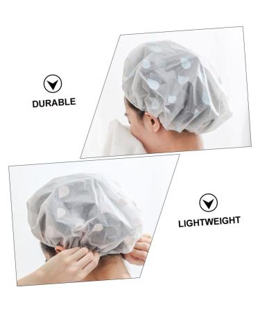 FOMIYES Women's Shower Cap Set - 4pcs Bathing Hair Caps for Ladies | Adjustable Crown & Waterproof Design - Buy Online on GoSupps.com