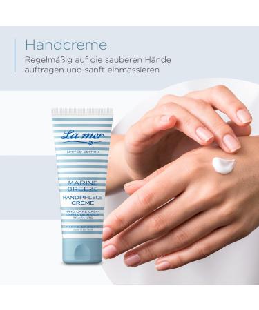 Buy La Mer Marine Breeze Hand Care Cream - Intense Moisture & Nourishing for Stressed Skin - Fast Absorbing Non-Fatty Formula - 75ml International Shipping - Buy Online on GoSupps.com