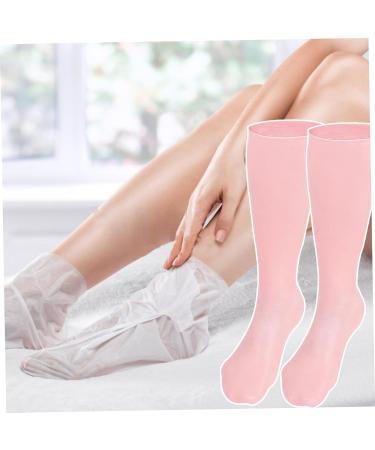 Moisturising Socks 1Pair Anti Slip Elastic Silicone Socks Comfortable Overnight Gel Socks Reusable Foot Moisturiser Socks for Repairing Dry Feet (Pink) Style2 - Buy Online on GoSupps.com