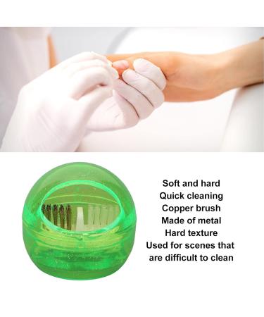 Nail Bit Cleaning Box - Portable Nail Clean Brush Box for Manicure (Green) | Best eCommerce Solution for Home Use - Buy Online on GoSupps.com