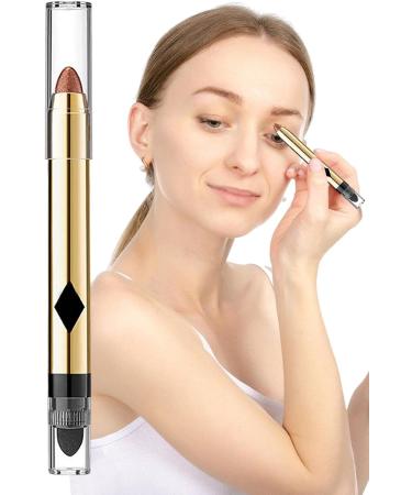 Eyeshadow - Double-Ended Pearlescent Cream Eye Shadow Pencil - Crayon Brightener Highlighter Makeup Stick Kit Waterproof Shimmer Eyeliner Makeup Tosier 03# - Buy Online on GoSupps.com