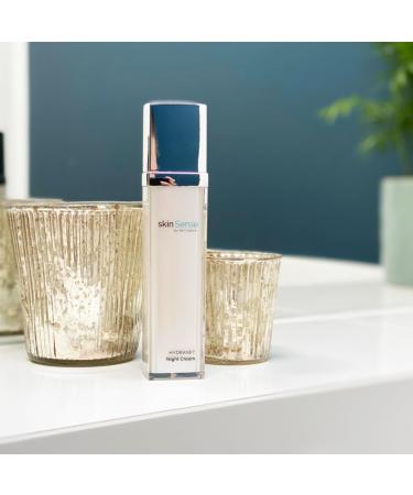 SkinSense Hydranet Night Cream 50ml Hydrating Overnight Cream for Women Night-time Moisturiser Lightweight Night Lotion for Face and Neck Night Cream for Dry Skin - Buy Online on GoSupps.com