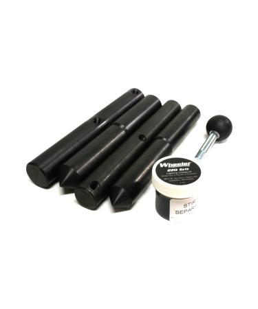 Wheeler Scope Ring Alignment and Lapping Kit Combo, 1 Inch and 30mm Lapping Bars, Compound for Scope Mounting and Leveling