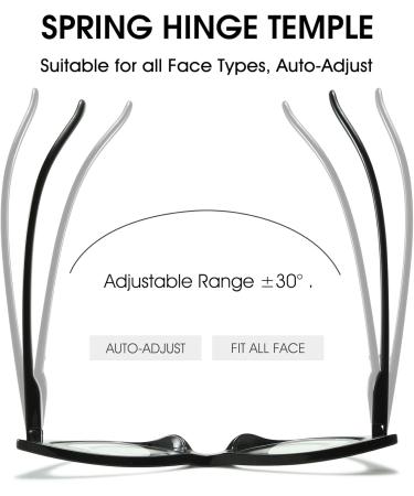 Vevesmundo Women's Modern Cat Eyeglasses - Clear Reading Aid +1.0 to +4.0 - Stylish & Comfortable - Buy Online on GoSupps.com