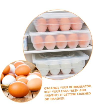 1pc Box 24 Egg Trays Stuffed Eggs Clear Stand Egg Filler Flat Compartment Egg Tray Eggs Basket - Buy Online on GoSupps.com
