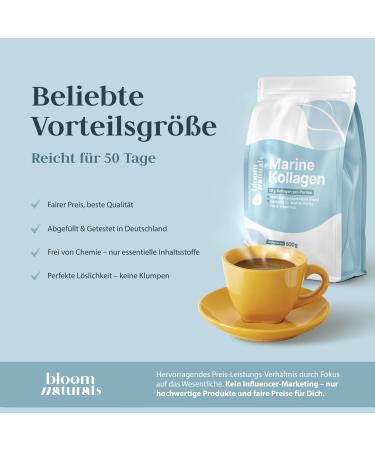 Supplement Hub Marine collagen powder 500 g highdose and tasteless fish collagen marine collagen and fish collagen laboratory tested and produced in Germany packaging may vary - Buy Online on GoSupps.com