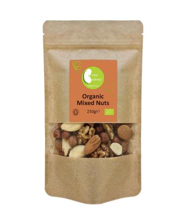 Organic Mixed Nuts - Certified Organic - by Busy Beans Organic (250g) - Buy Online on GoSupps.com