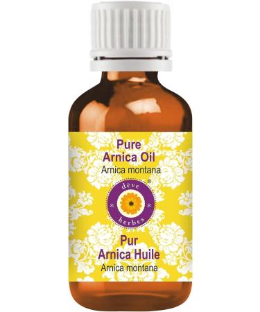 d ve herbes Pure Arnica Oil (Arnica Montana) 10ml (0.33 oz)
