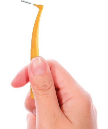 GUM Proxabrush Angled Reusable Interdental Cleaners - Yellow - Pack of 36 - Buy Online on GoSupps.com