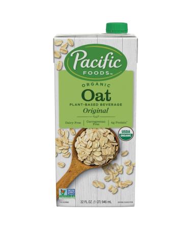 Pacific Foods Organic Oat Original Plant-Based Beverage, 32oz