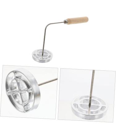 Zerodeko Fried Cone Mold Garland Swedish Fritters Gadget Cake Making Cutters for Timbale Dessert Momo 27x13.5cm Silver - Buy Online on GoSupps.com