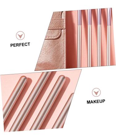 Baluue 1 4pcs Eye Makeup Brushes Blending Brush Kit Mini Brush Beauty Brush Eye Shade Brush Plastic Pink - Buy Online on GoSupps.com