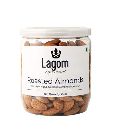 Lagom Gourmet Roasted & Salted California Almonds (Badam) 250g
